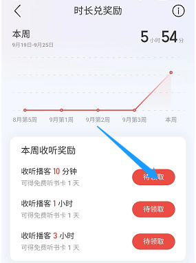 网易云音乐听书卡怎么获得？网易云音乐听书卡获得方法截图