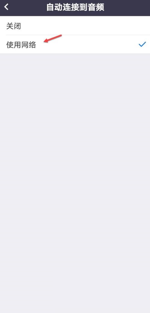 Umeet网络会议怎么开启自动连接音频？Umeet网络会议开启自动连接音频教程截图
