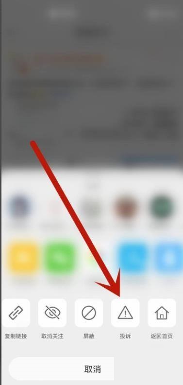微博怎么举报投诉?微博举报投诉教程截图