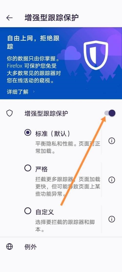 火狐浏览器怎么关闭安全拦截?火狐浏览器关闭安全拦截方法截图