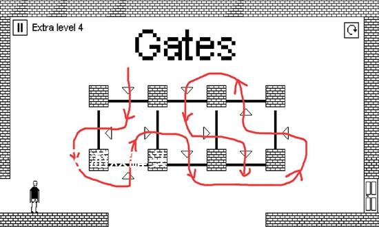 Ihatethisgame附加关卡1-5图文攻略 我恨这个游戏extra1-5通关要点