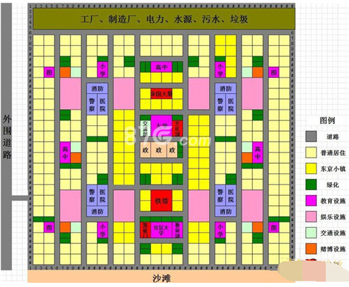 模拟城市我是市长布局规划图怎么布局 初期布局规划最新攻略